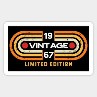 Vintage 1967 | Retro Video Game Style Magnet